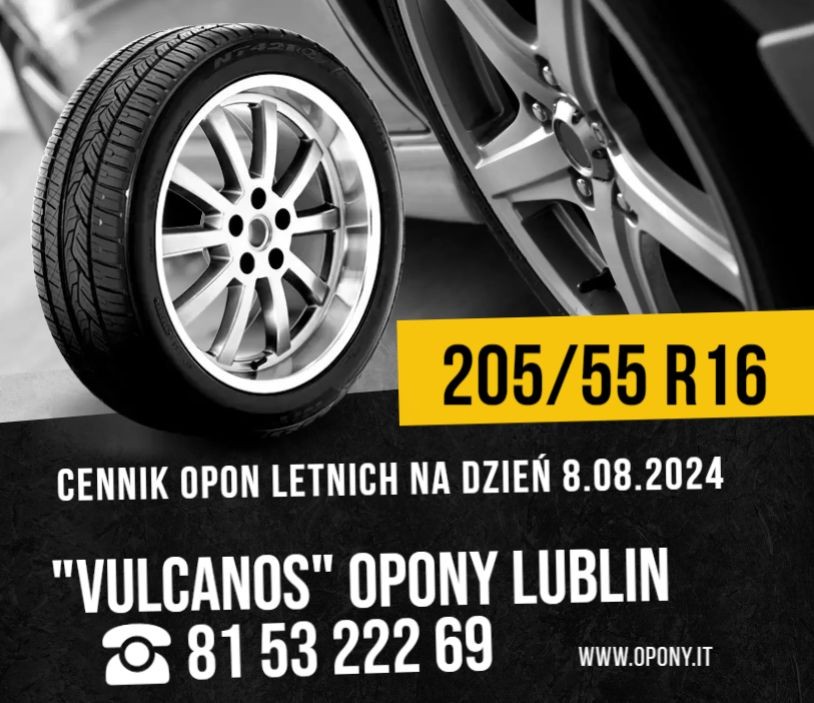 205/55 R16 opony letnie Lublin cena